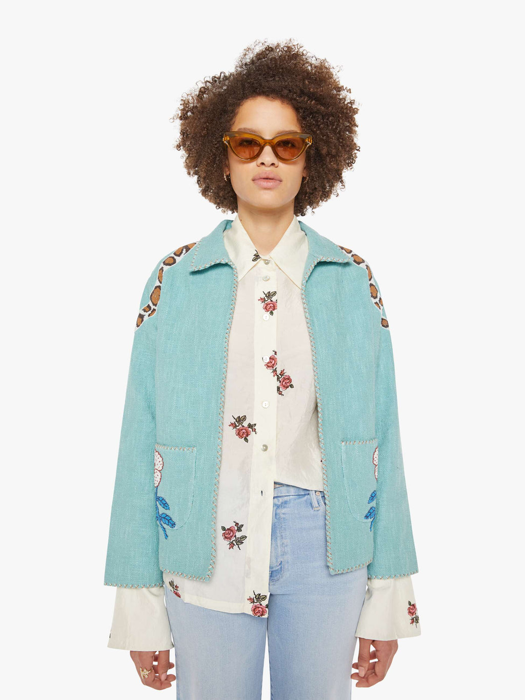 Alix Of Bohemia Francis Jacket - Marine Serpent