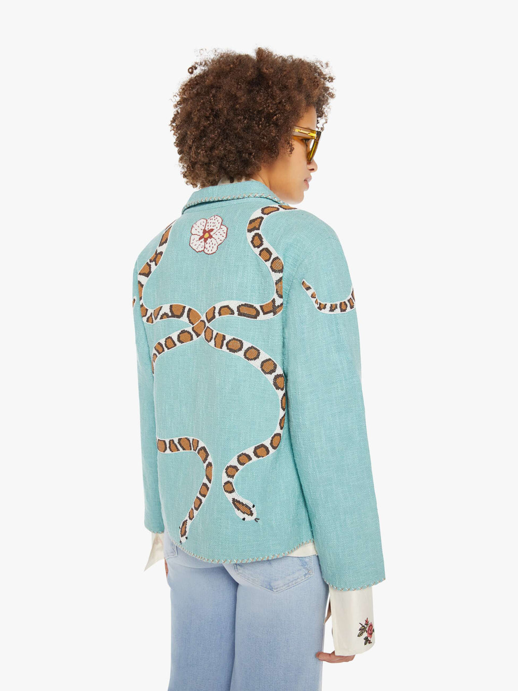 Alix Of Bohemia Francis Jacket - Marine Serpent