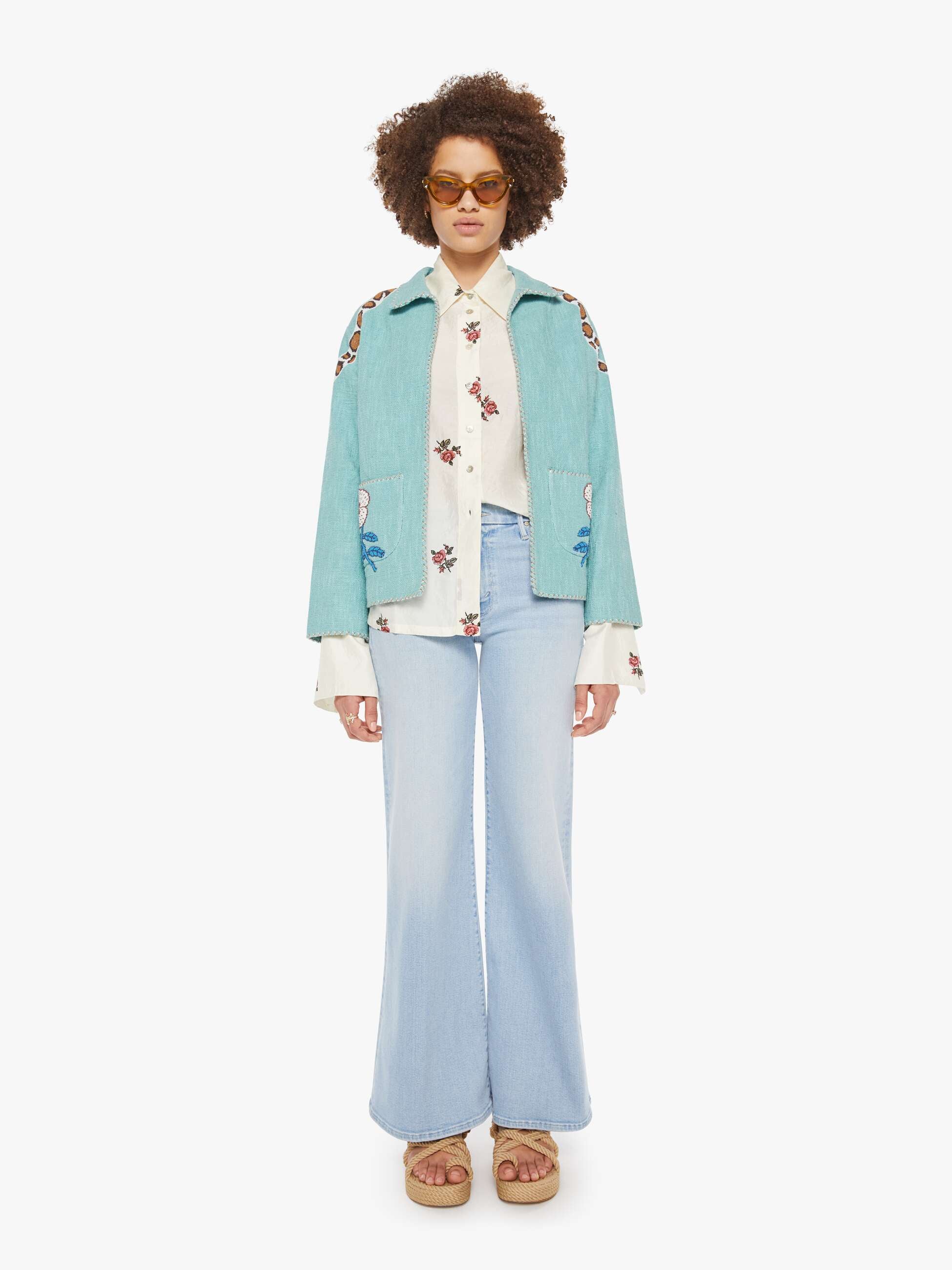 Alix Of Bohemia Francis Jacket - Marine Serpent