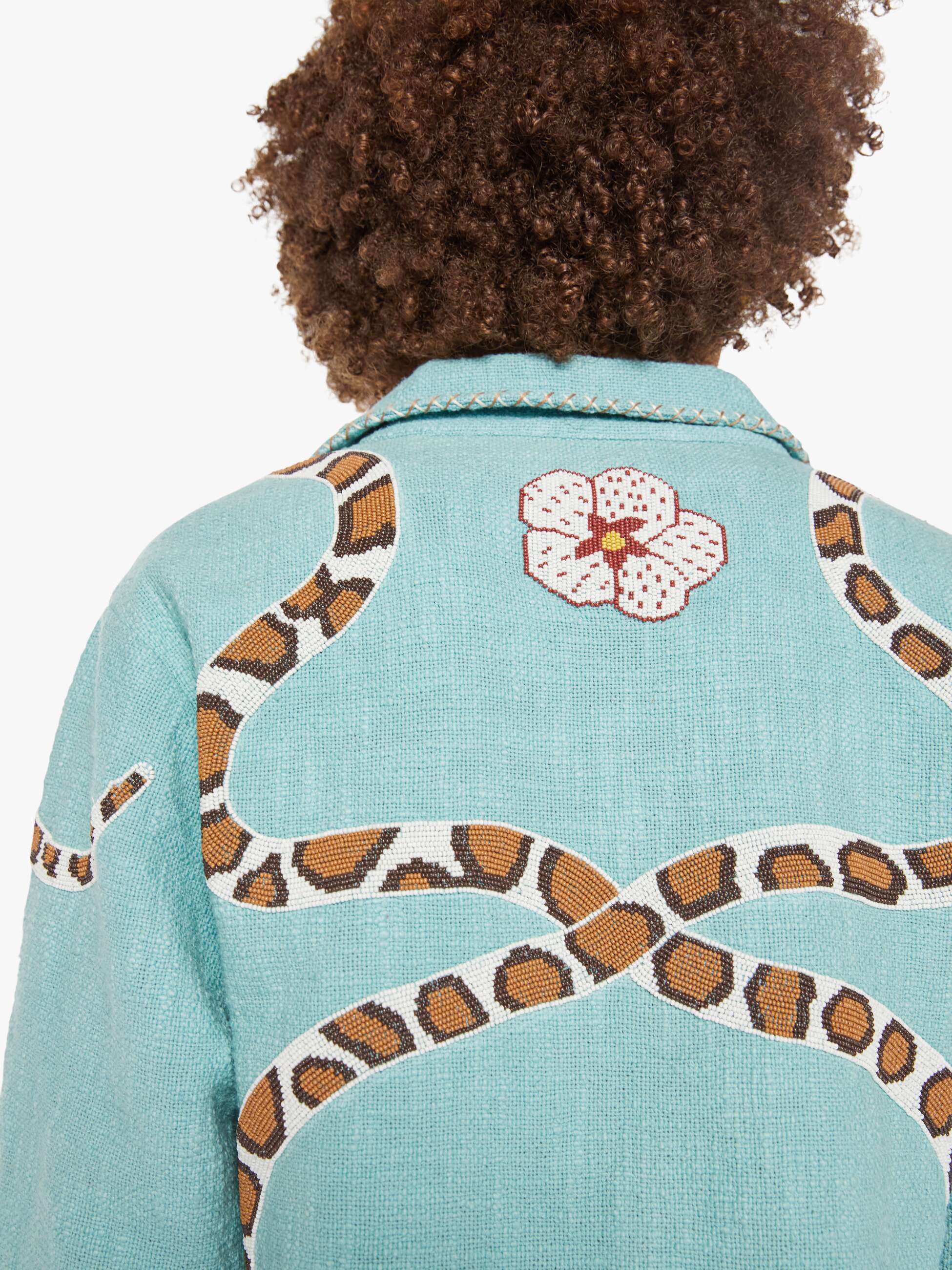 Alix Of Bohemia Francis Jacket - Marine Serpent