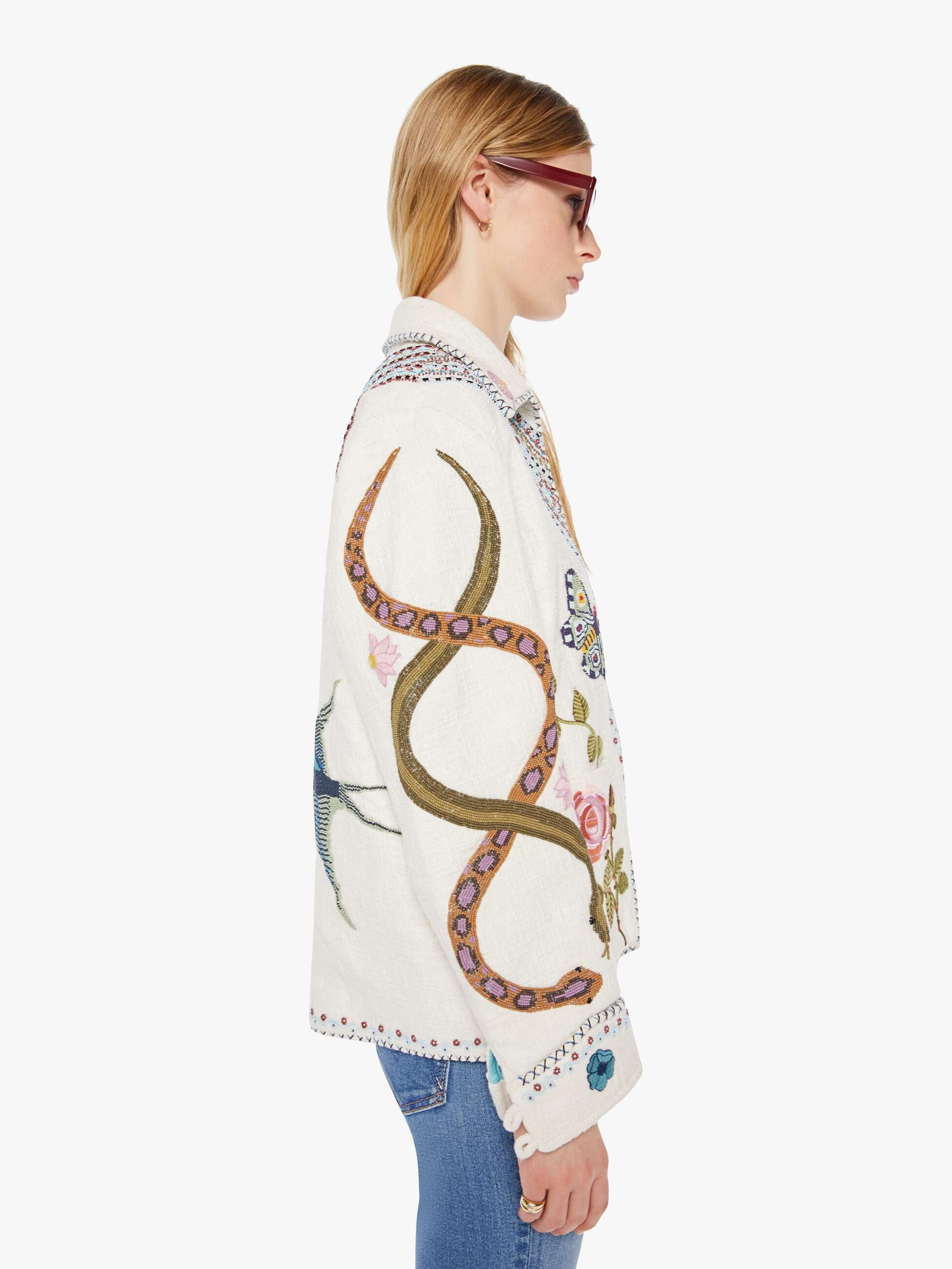 Alix Of Bohemia Jude Jacket - Ivory Ethereal