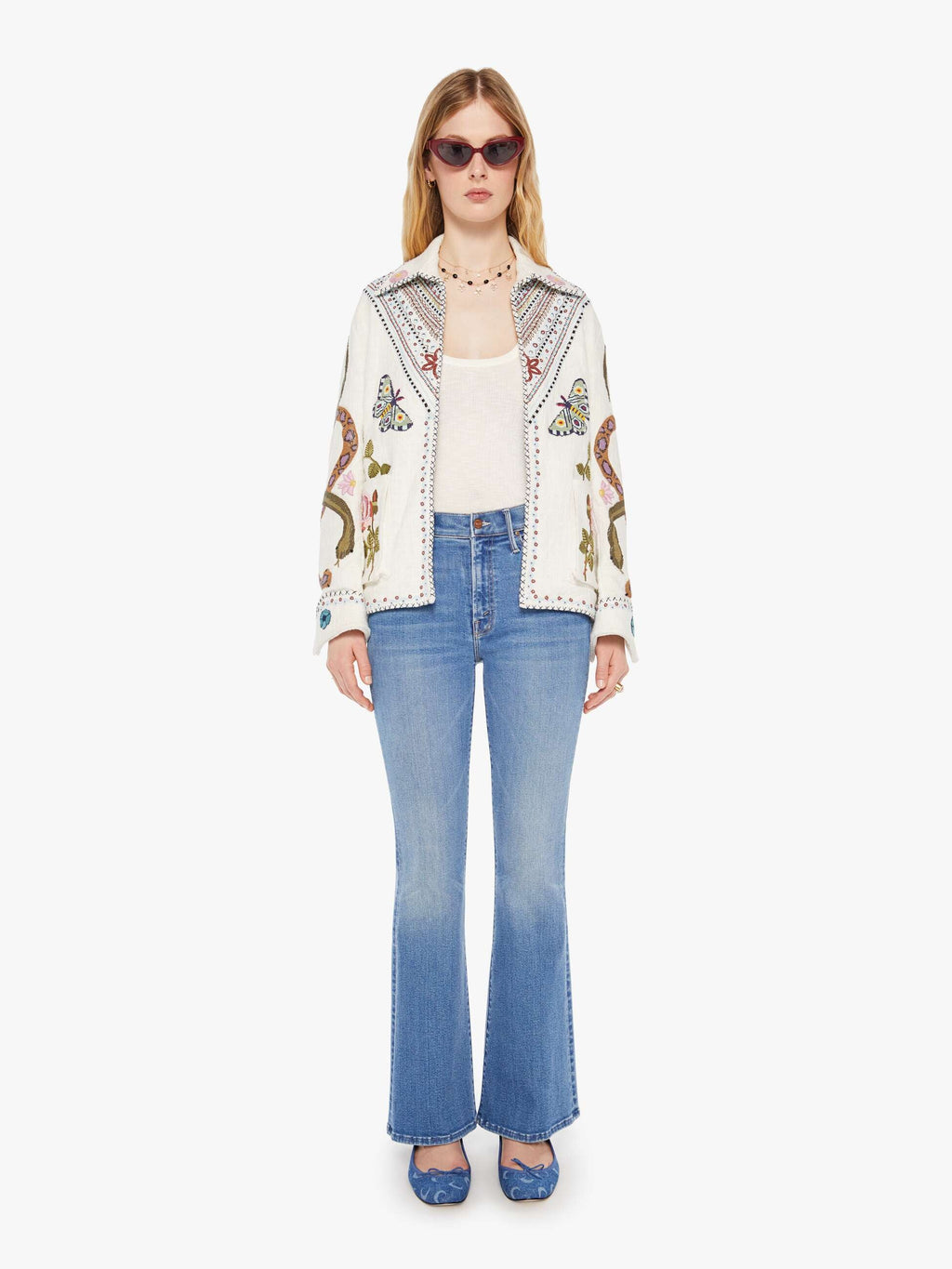 Alix Of Bohemia Jude Jacket - Ivory Ethereal