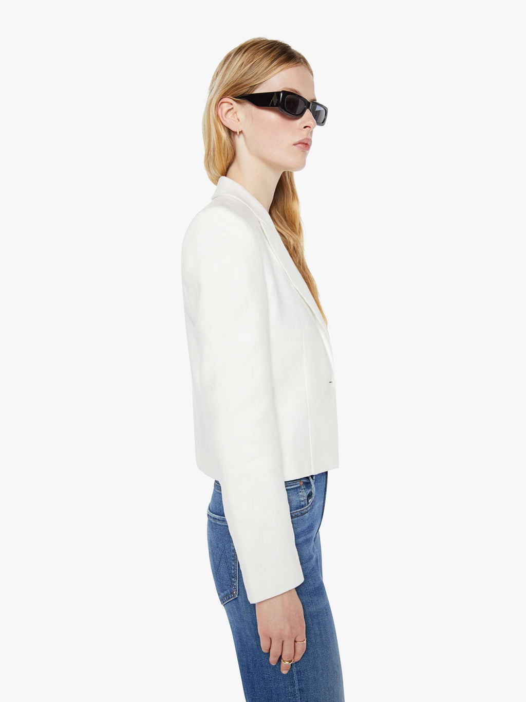 Maria Cher Nova Short Blazer - Off-White