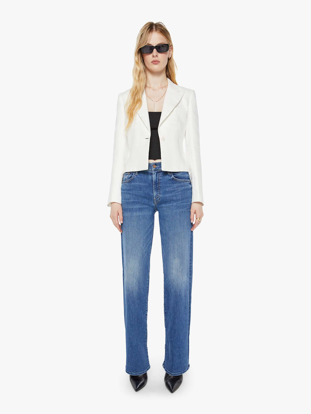 Maria Cher Nova Short Blazer - Off-White