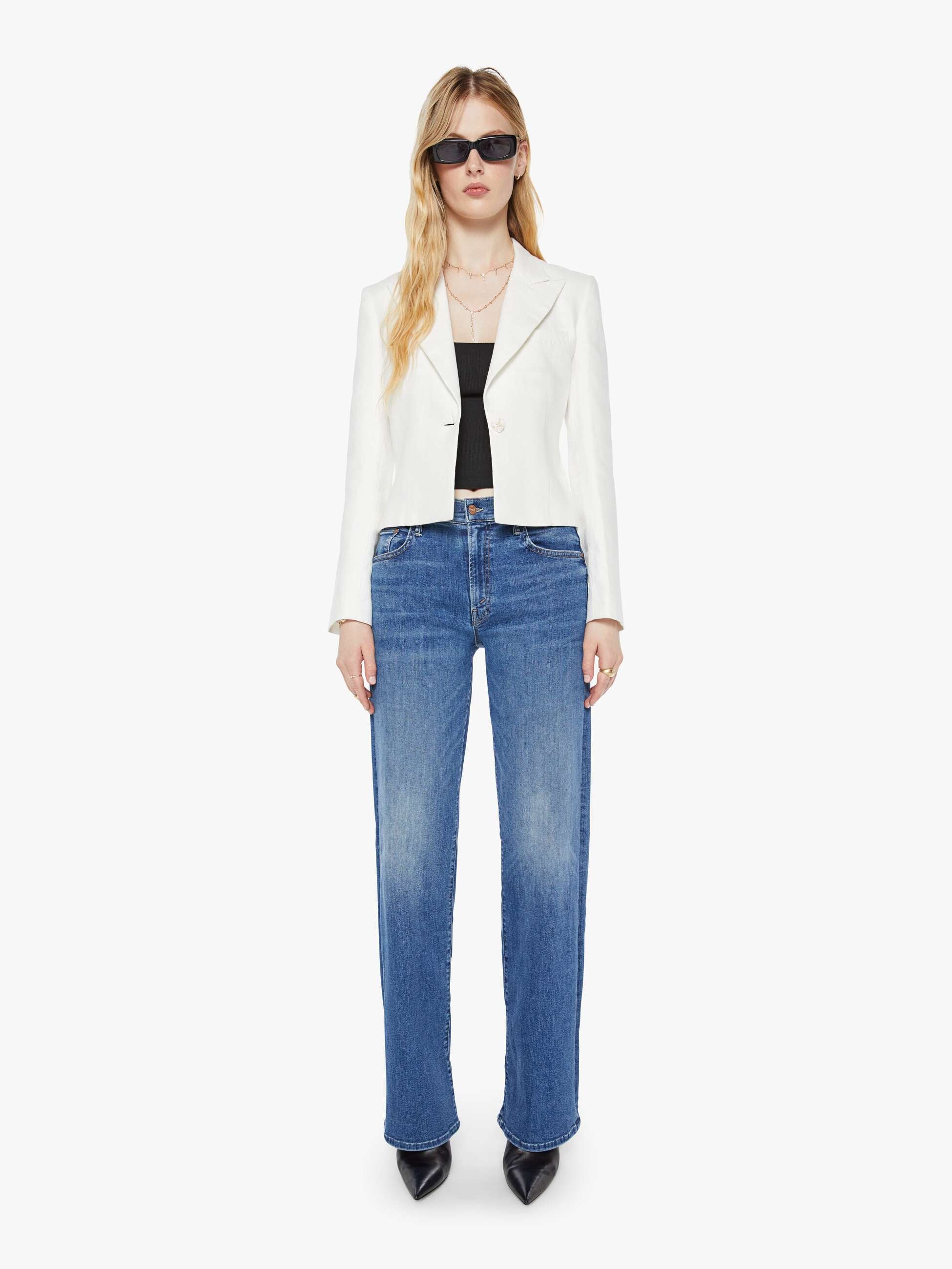 Maria Cher Nova Short Blazer - Off-White