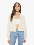 SABLYN Tyra Relaxed Collared Cardigan - Gardenia