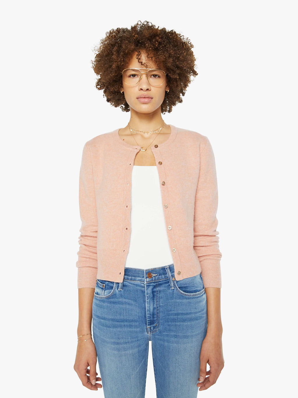 SPRWMN Baby Cardigan - Rose