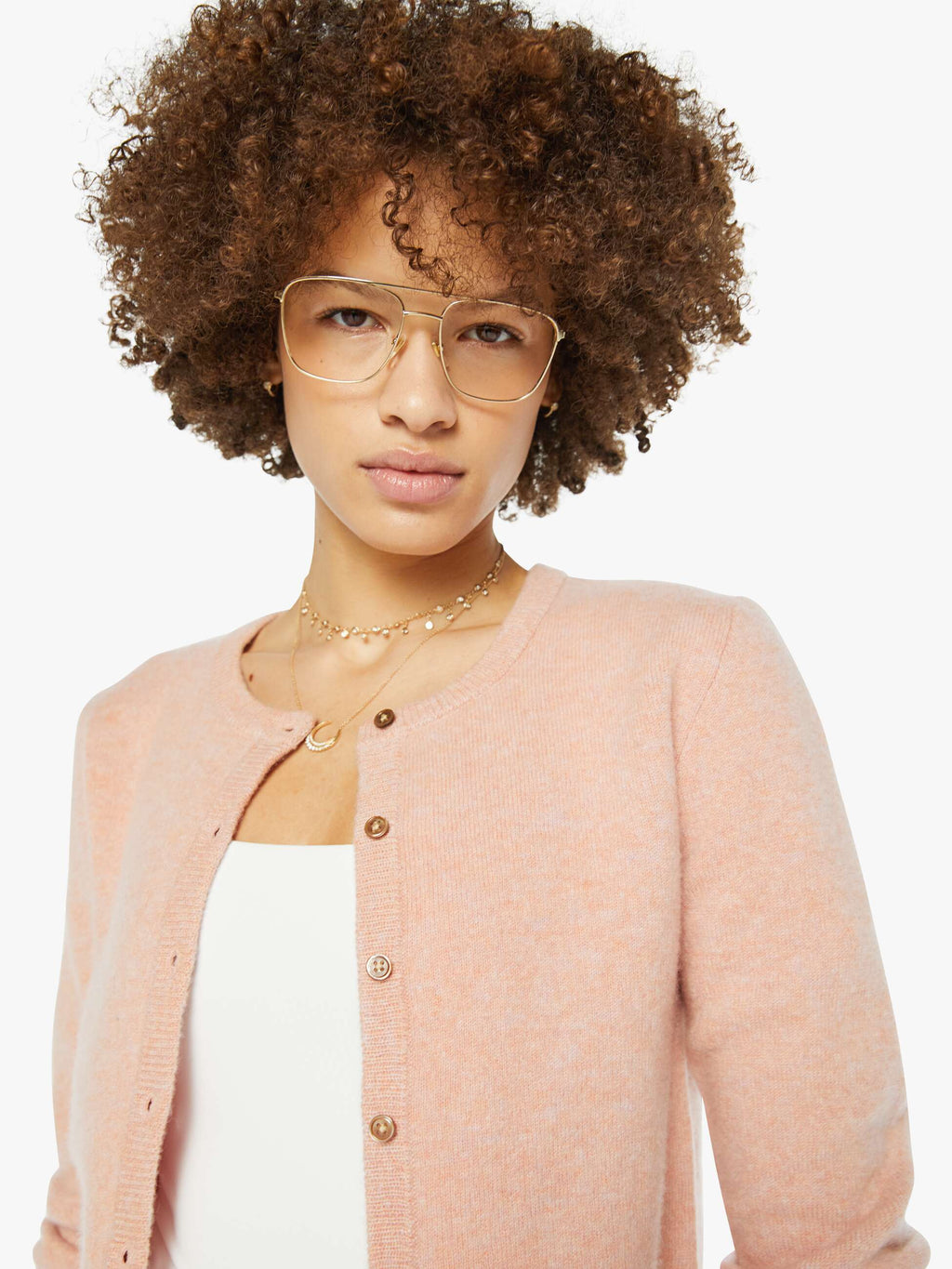 SPRWMN Baby Cardigan - Rose